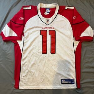 Authentic Reebok / NFL / Arizona Cardinal / Larry Fitzgerald Jersey